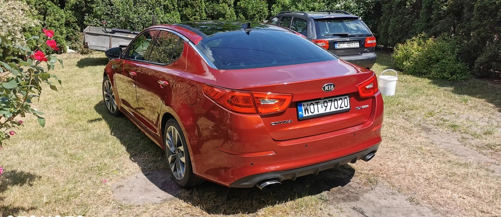 Kia Optima cena 54000 przebieg: 217300, rok produkcji 2014 z Otwock małe 232